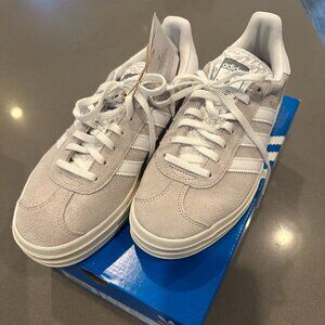 WMNS GAZELLE BOLD 'GREY WHITE' – SIZE US 8 W NWT